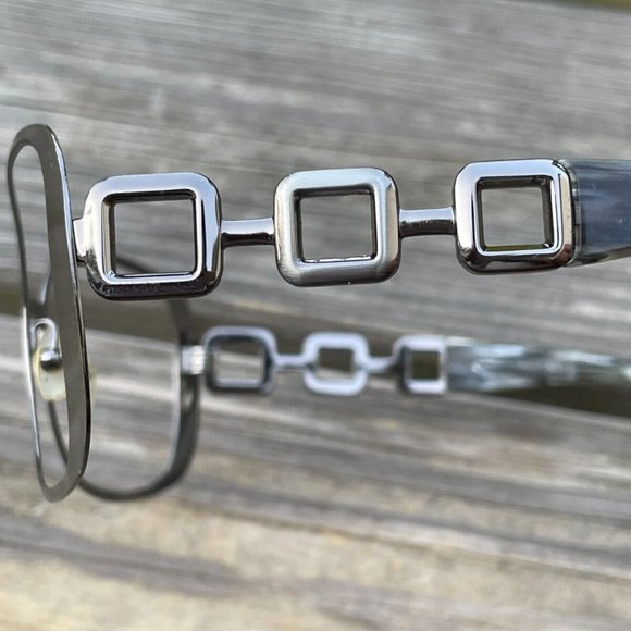 Dana Buchman Women Eyeglasses/Sunglasses Metal Frame light gunmetal Tone PARMA G - Picture 2 of 12